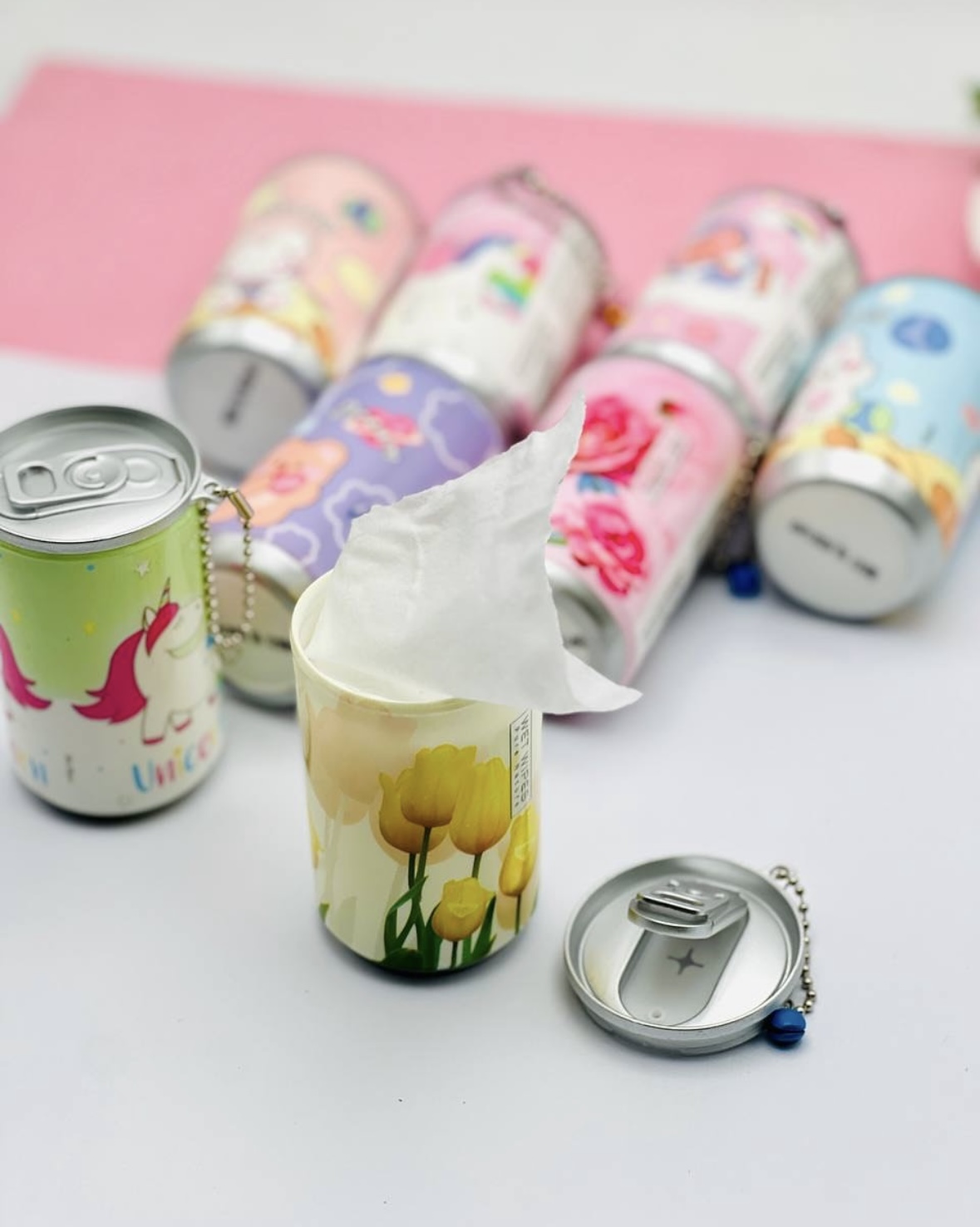 دستمال مرطوب قوطی