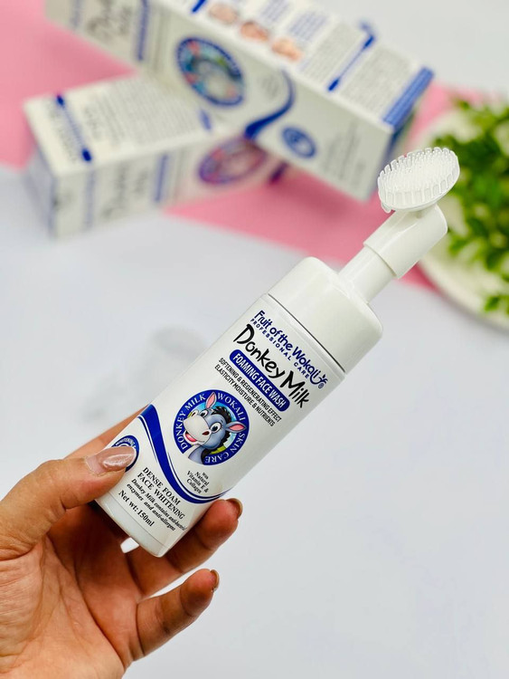 فوم براش دار شیر الاغ