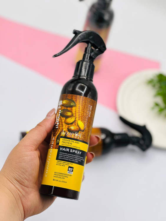 اسپری دو فازه حاوی روغنآرگان